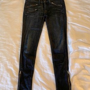 Rag & Bone zipper jeans